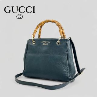 Gucci - □GUCCI□ バンブーショッパー スモールトート 2WAY