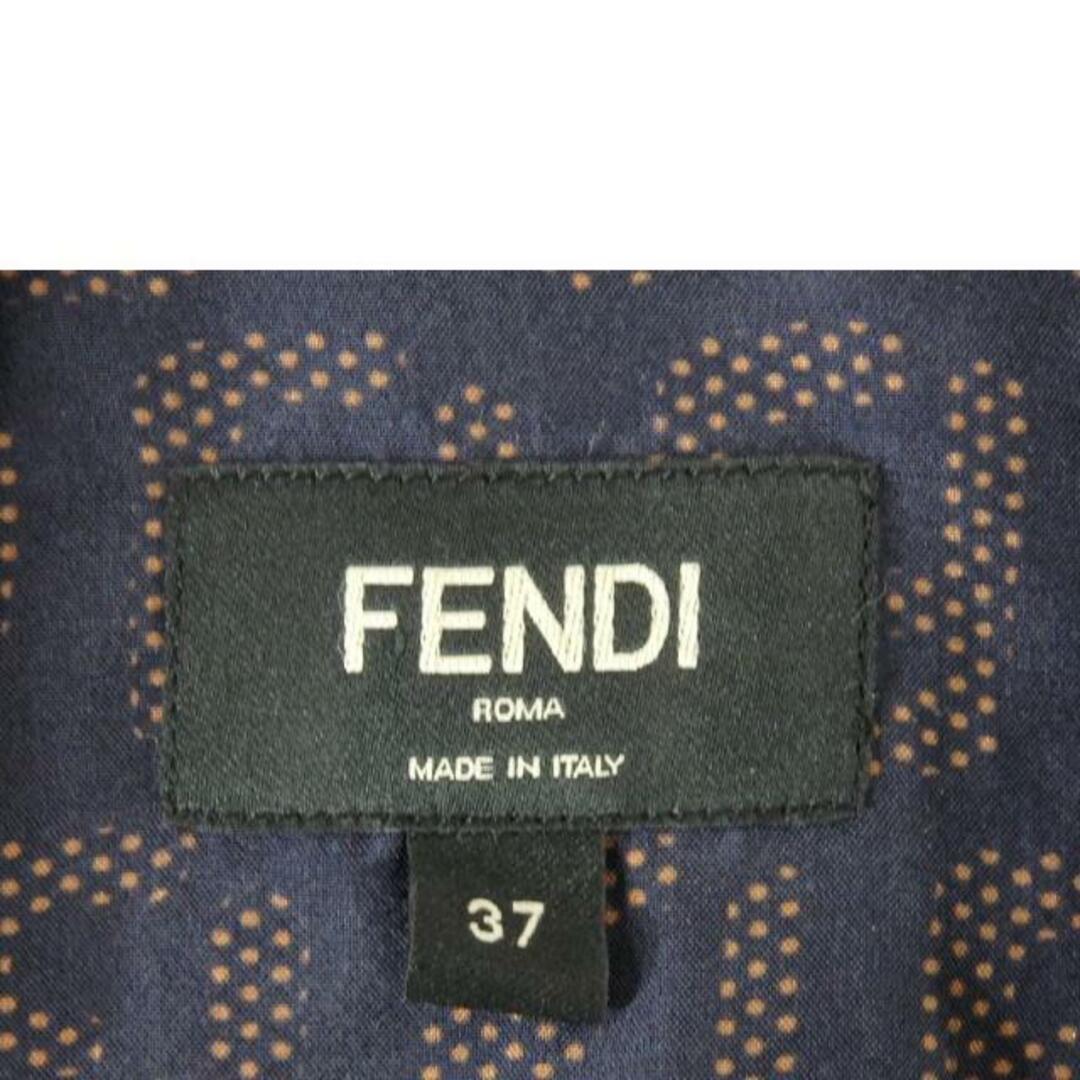 FENDI フェンディ/FF柄 半袖シルクシャツ/37/メンズインナー/B FENDI フェンディ/FF柄 半袖シルクシャツ/37/メンズインナー/B