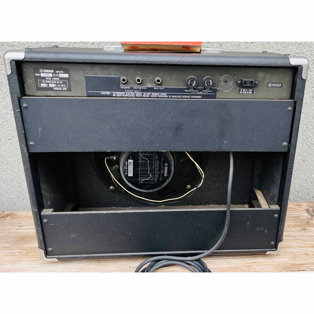 -RARE- YAMAHA J-55 ビンテージ ギターアンプ　フットスイッチ  楽器のギター(ギターアンプ)の商品写真