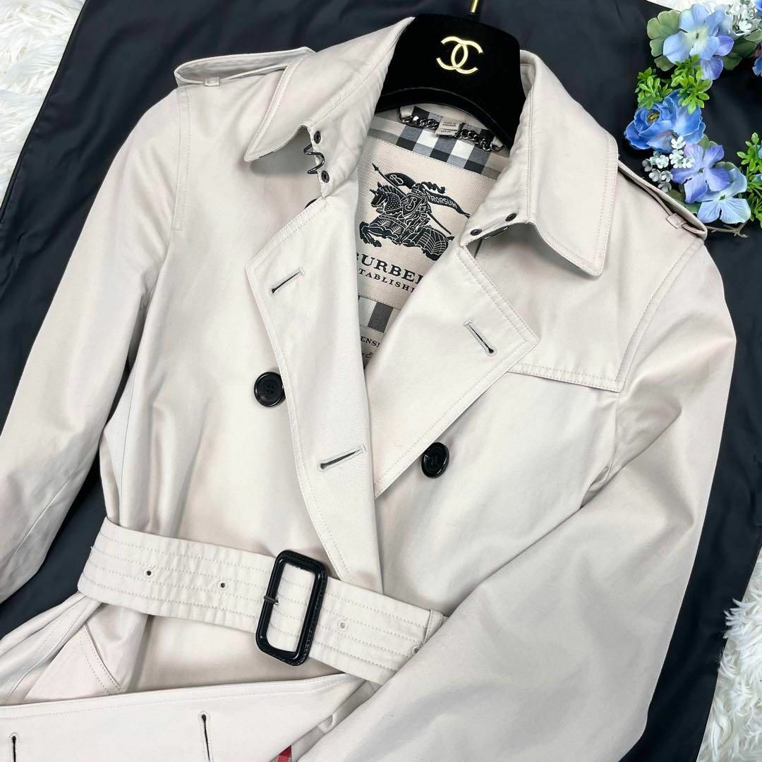 BURBERRY - 極美品⭐️バーバリー ケンジントン メガチェック トレンチ