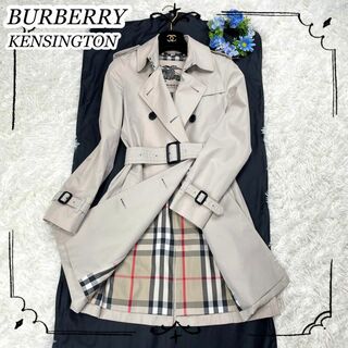 BURBERRY - 極美品⭐️バーバリー ケンジントン メガチェック トレンチ ...