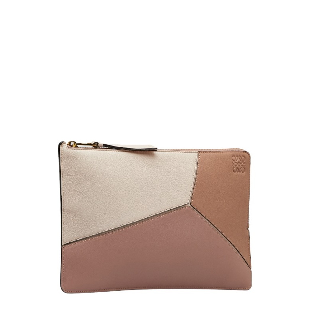 LOEWE - 美品 ロエベ パズル クラッチバッグ フラットポーチ レザー