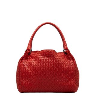 ボッテガヴェネタ(Bottega Veneta)のボッテガヴェネタ イントレチャート ハンドバッグ トートバッグ レザー レディース BOTTEGAVENETA 【1-0125502】(トートバッグ)