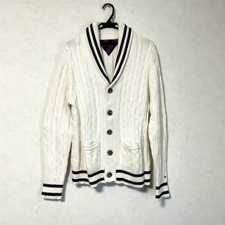 トミーヒルフィガー(TOMMY HILFIGER)のTommyHilfiger　プレミアムコットンカーディガン　M(カーディガン)