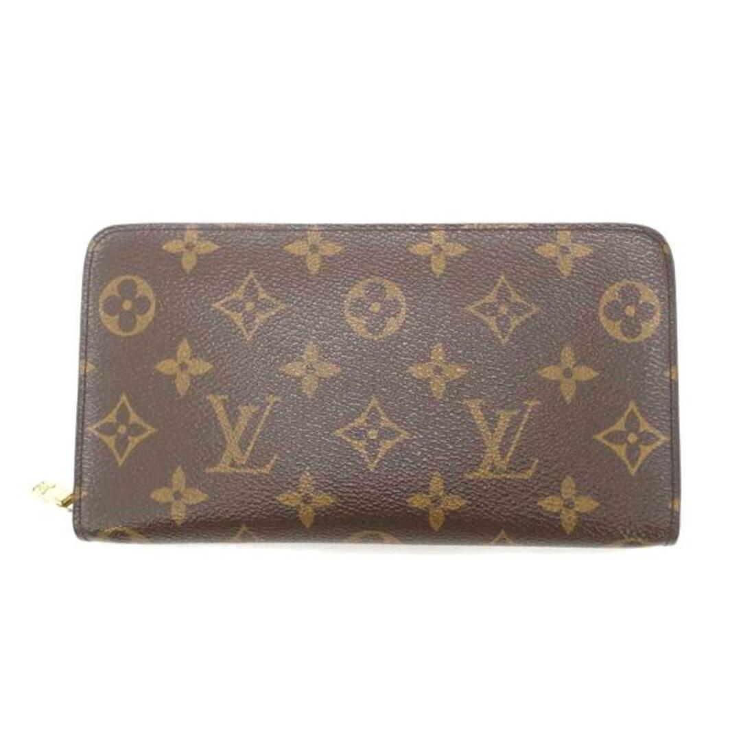 <br>ＬＯＵＩＳ　ＶＵＩＴＴＯＮ ルイヴィトン　ビトン　ラウンドファスナー長財布　茶　ブラウン　メンズ　レディース/ポルトモネ・ジップ／モノグラム/M61727/TH0***/ルイ・ヴィトン/ABランク/69財布