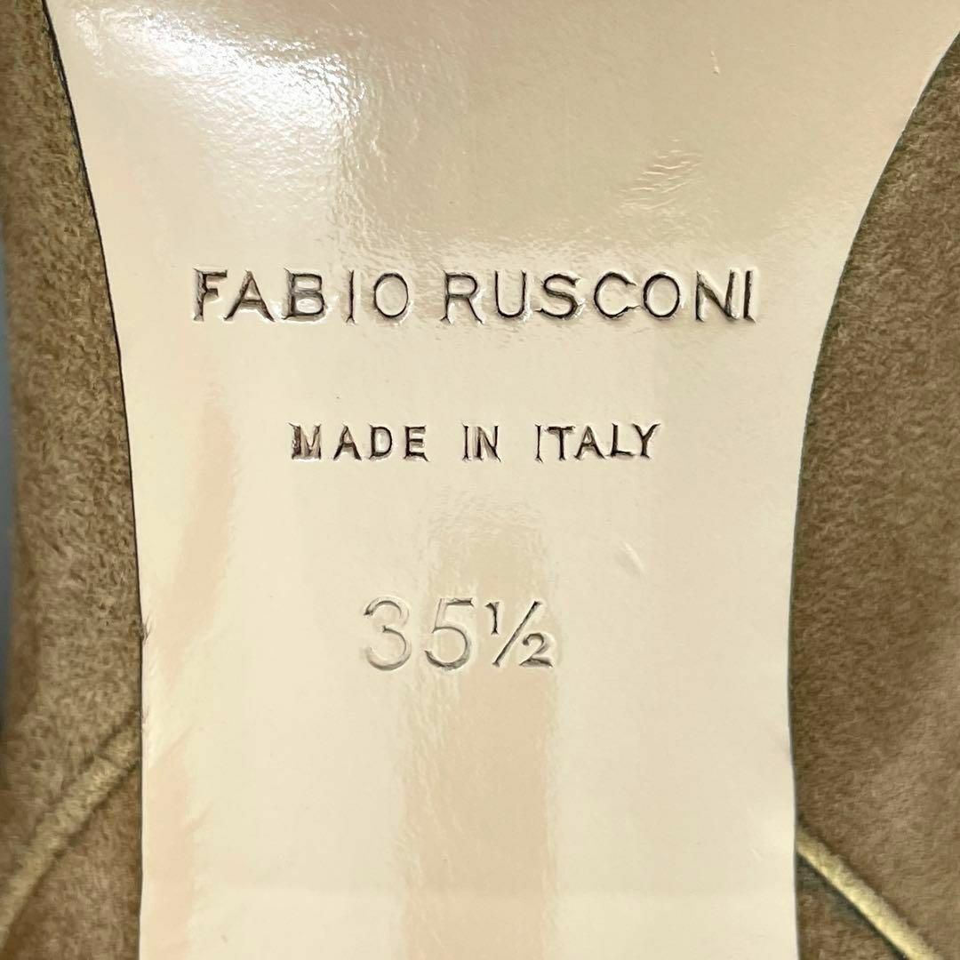 FABIO RUSCONI(ファビオルスコーニ)の美品☆ FABIO RUSCONI 本革 スエード ショートブーツ ピンヒール レディースの靴/シューズ(ブーツ)の商品写真