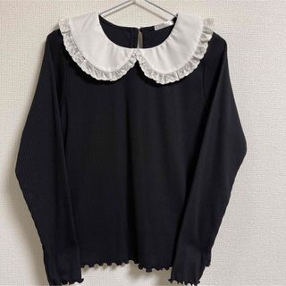 ハニーズ(HONEYS)の♡♡ Honeys ハニーズ 白襟 長袖 トップス(カットソー(長袖/七分))