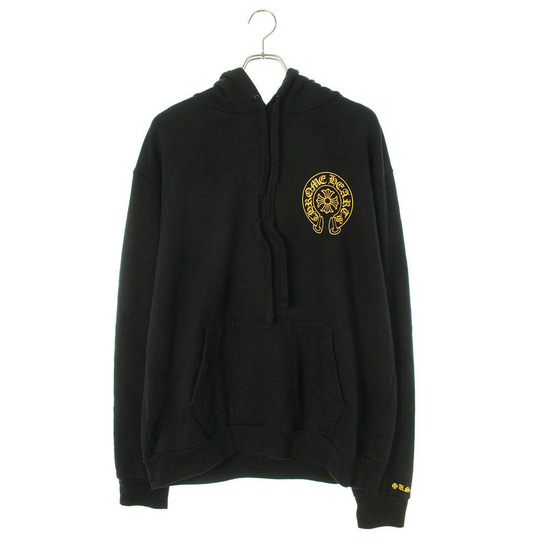 Chrome Hearts(クロムハーツ)のクロムハーツ  WWW.CHROMEHEARTS.COM HOODIE オンライン限定ホースシューバックプリントプルオーバーパーカー メンズ M メンズのトップス(パーカー)の商品写真