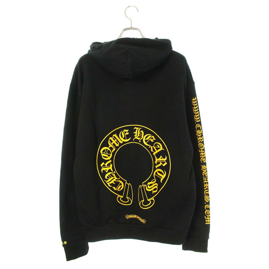 Chrome Hearts(クロムハーツ)のクロムハーツ  WWW.CHROMEHEARTS.COM HOODIE オンライン限定ホースシューバックプリントプルオーバーパーカー メンズ M メンズのトップス(パーカー)の商品写真