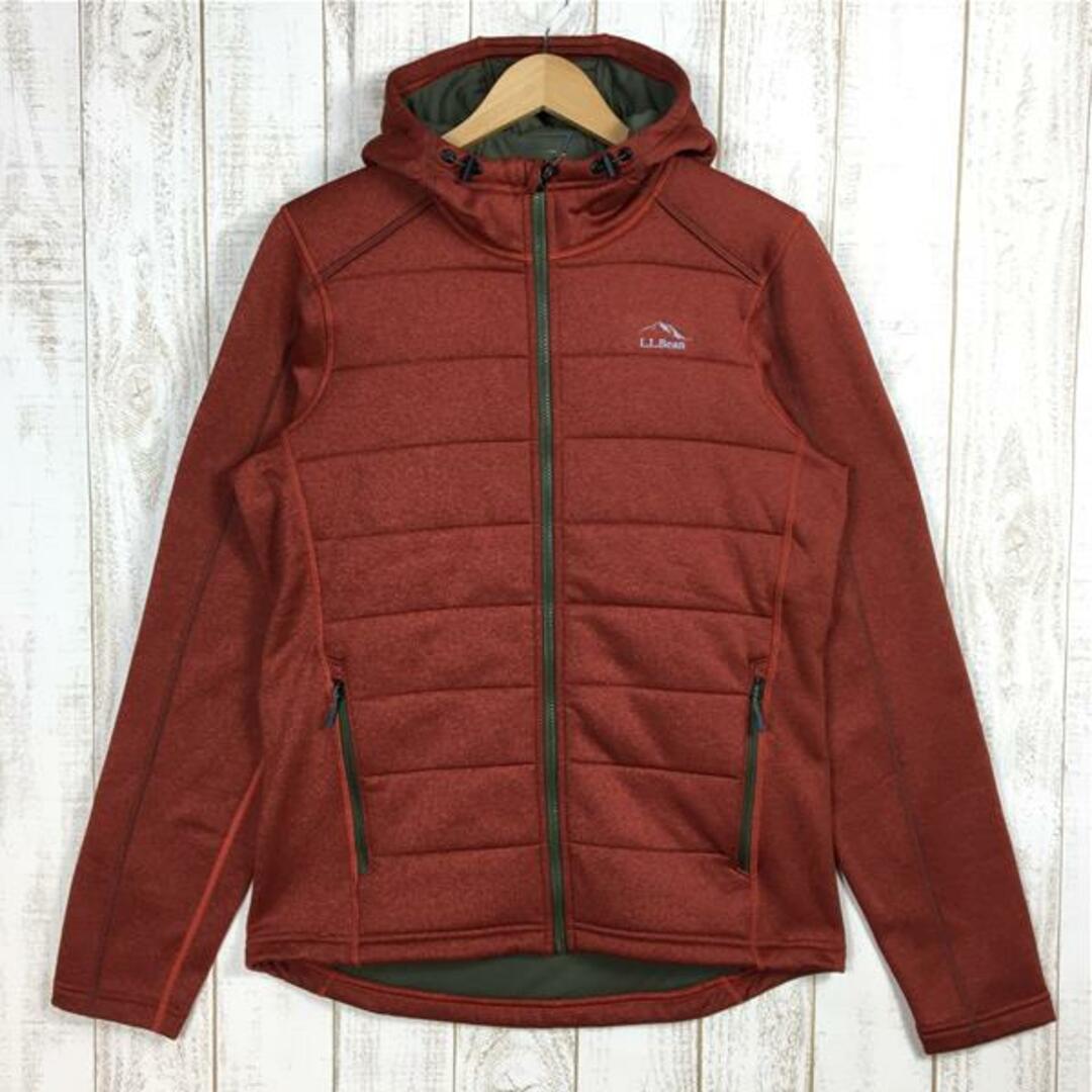 L.L.Bean(エルエルビーン)のMENs S  エルエルビーン プリマロフト マウンテン プロ フーディ フルジップ PrimaLoft Mountain Pro Hoodie Full-Zip プリマロフトゴールド アクティブインサレーション ジャケット LLBEAN 300338 レッド系 メンズのメンズ その他(その他)の商品写真