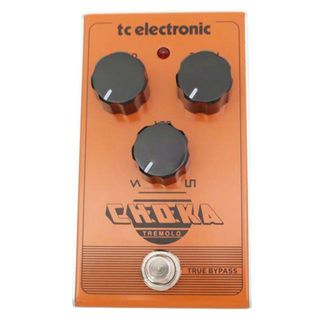 <br>ｔｃ　ｅｌｅｃｔｒｏｎｉｃ ティーシーエレクトロニック/トレモロペダル／エフェクター/CHOKA TREMOLO/100924CQC/エフェクター/SAランク/69【中古】(エフェクター)