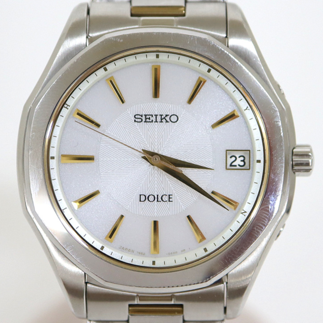 型番【SEIKO】セイコー 腕時計 DOLCE SS ソーラー電池 7B52-0AE0/md15634ar