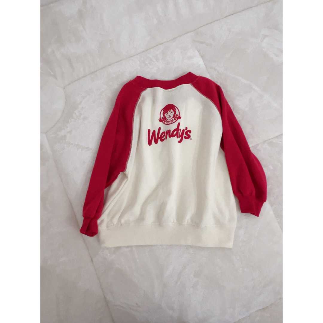 新品未使用  120  Ｗｅｎｄｙ’ｓ　トレーナー キッズ/ベビー/マタニティのキッズ服男の子用(90cm~)(Tシャツ/カットソー)の商品写真