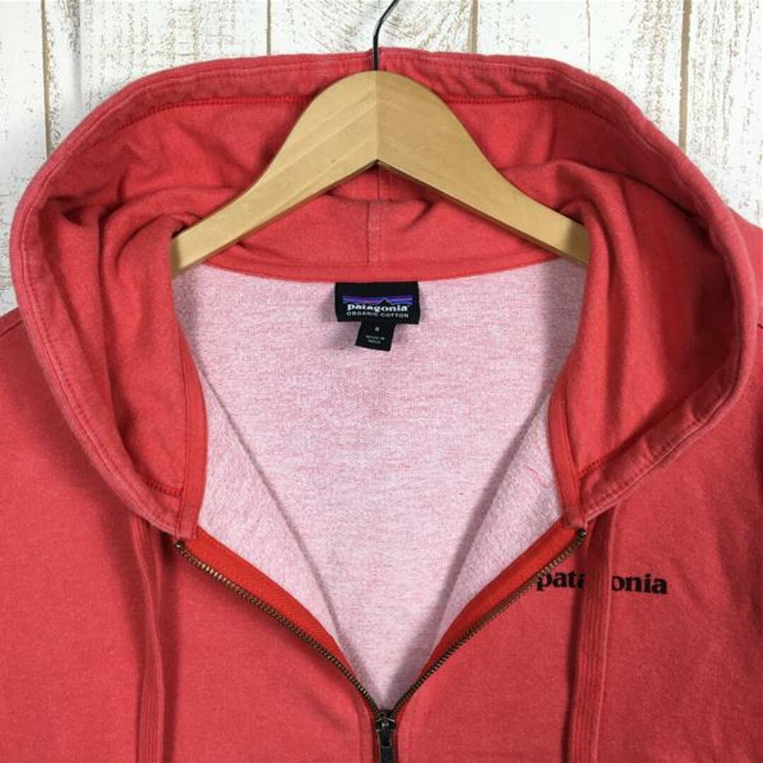 patagonia(パタゴニア)のMENs S  パタゴニア P-6 ロゴ ミッドウェイト フルジップ フーデッド スウェットシャツ P-6 Logo Midweight Full-Zip Hooded Sweatshirt パーカー フーディ 生産終了モデル 入手困難 PATAGONIA 39418 FRR Fire Red レッド系 メンズのメンズ その他(その他)の商品写真