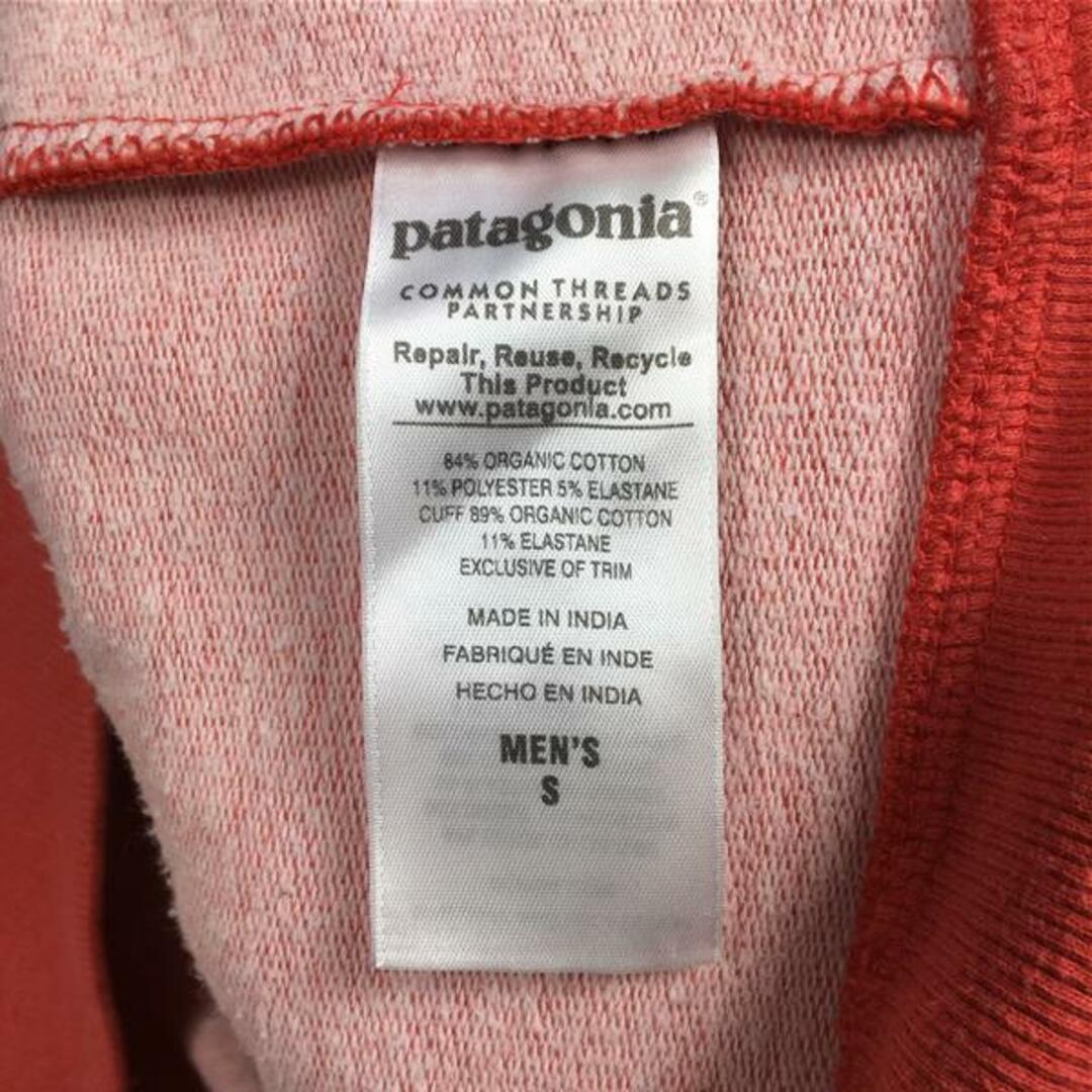 patagonia(パタゴニア)のMENs S  パタゴニア P-6 ロゴ ミッドウェイト フルジップ フーデッド スウェットシャツ P-6 Logo Midweight Full-Zip Hooded Sweatshirt パーカー フーディ 生産終了モデル 入手困難 PATAGONIA 39418 FRR Fire Red レッド系 メンズのメンズ その他(その他)の商品写真