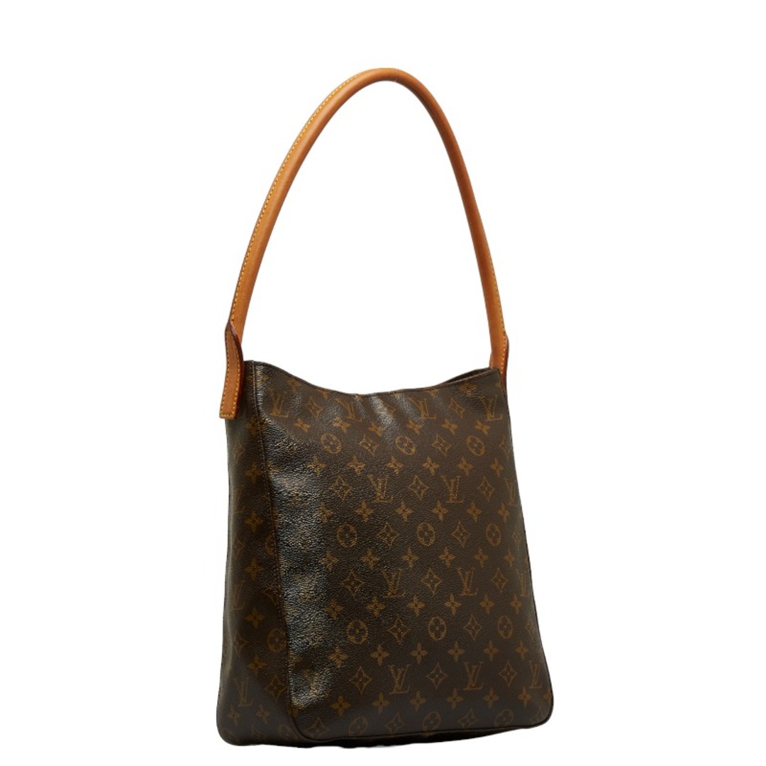 約23cm開閉式ルイ ヴィトン モノグラム ルーピングGM ショルダーバッグ ハンドバッグ M51145 PVC レディース LOUIS VUITTON 【222-27038】