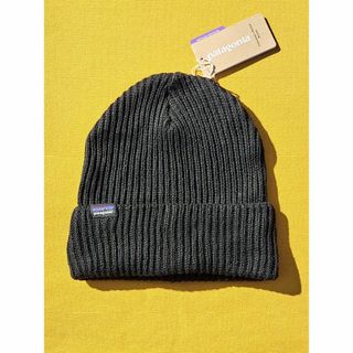 パタゴニア(patagonia)のパタゴニア Fisherman's Rolled Beanie ニット BLK(ニット帽/ビーニー)