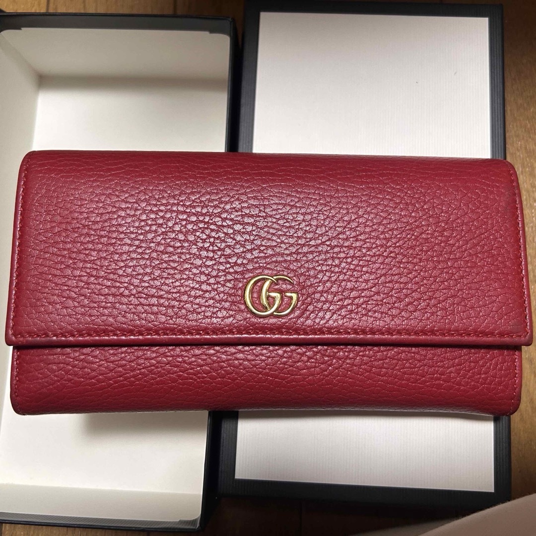 Gucci(グッチ)のGUCCI マーモント 長財布 レディースのファッション小物(財布)の商品写真