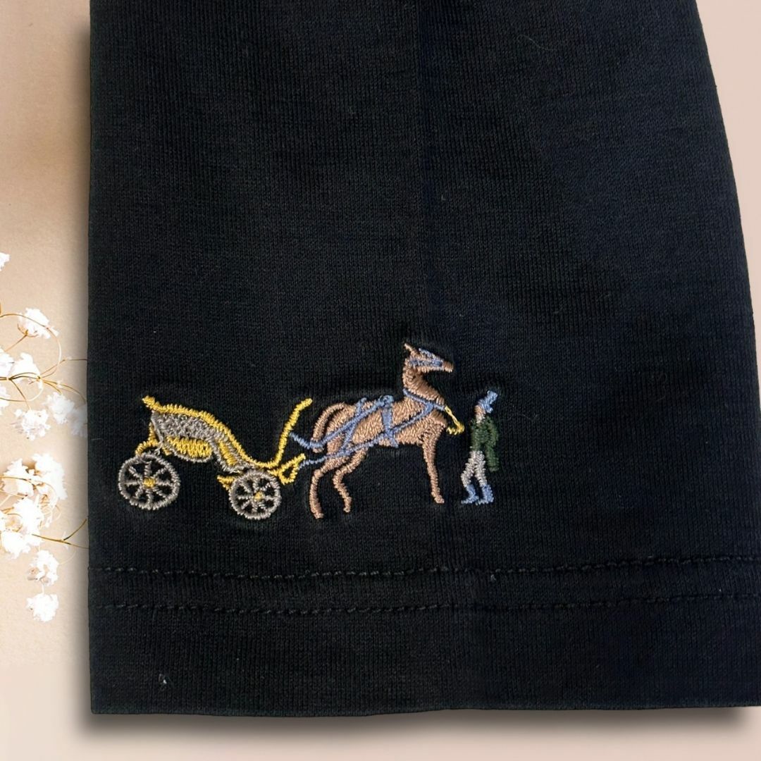 Hermes(エルメス)の美品☆マルジェラ期☆エルメス 刺繍デザイン 長袖シャツ HERMES 馬車ロゴ メンズのトップス(Tシャツ/カットソー(七分/長袖))の商品写真