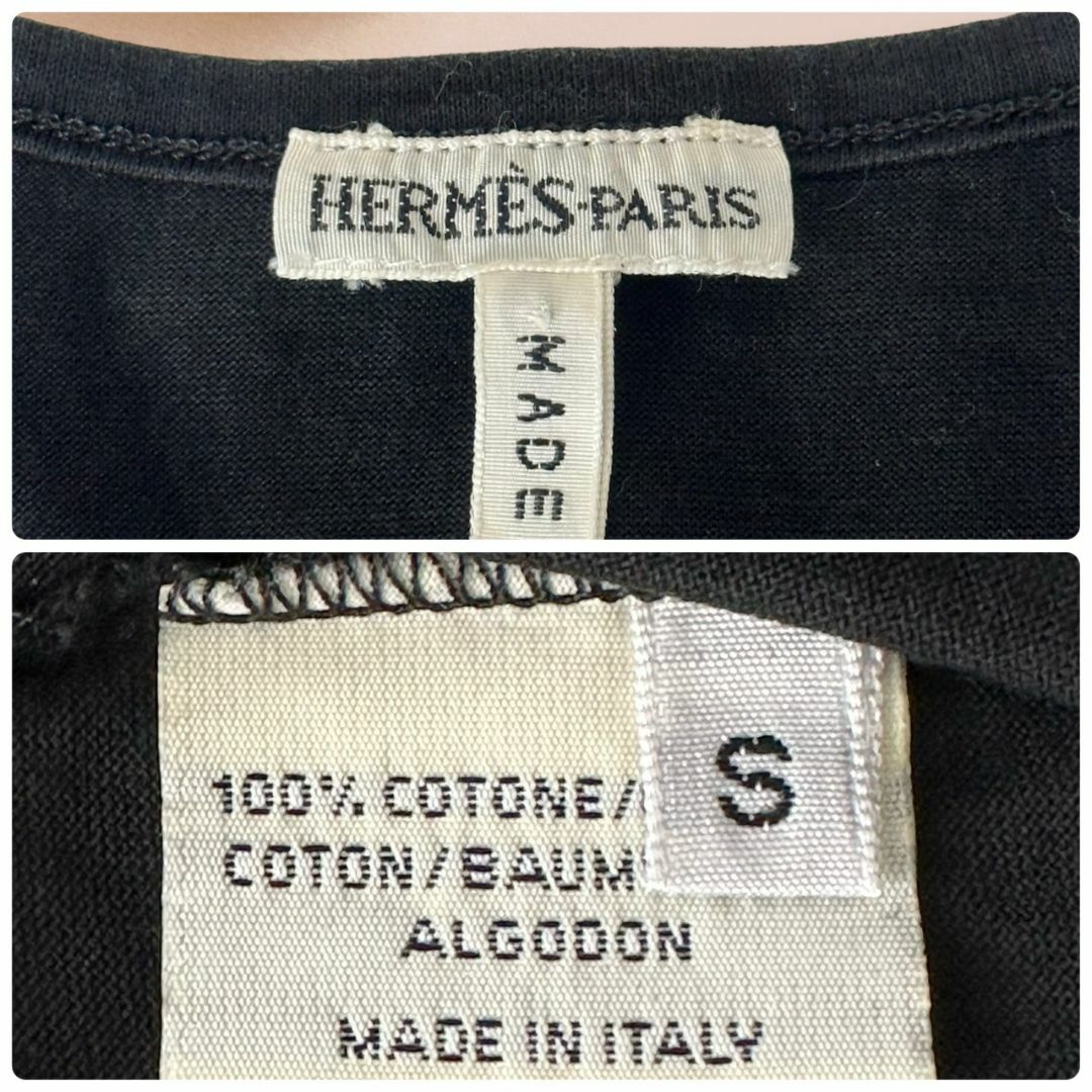 美品☆マルジェラ期☆エルメス 刺繍デザイン 長袖シャツ HERMES 美品☆マルジェラ期☆エルメス 刺繍デザイン 長袖シャツ HERMES