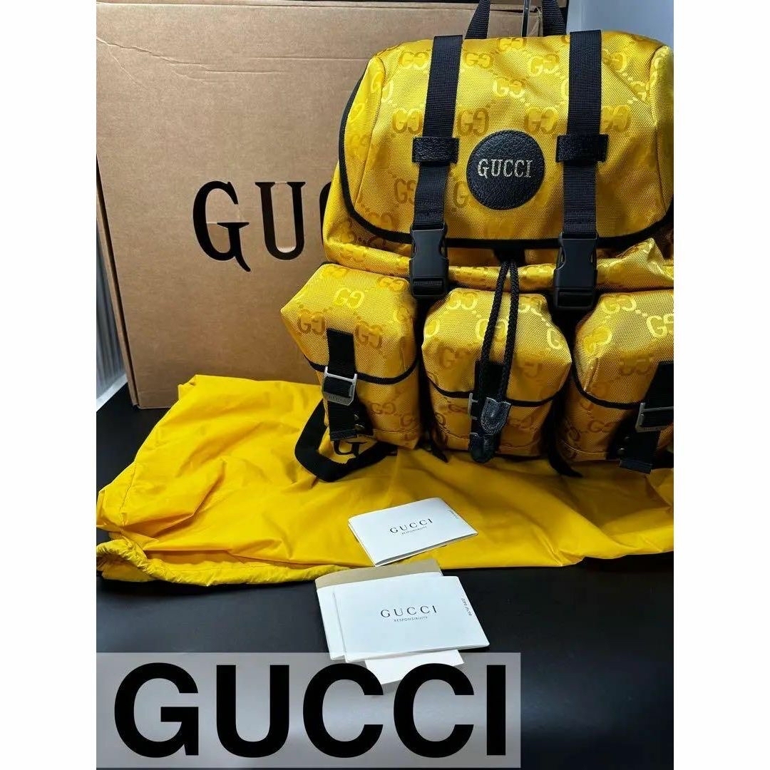Gucci(グッチ)のグッチ 626160 ナイロン オフザグリッド バックパック メンズのバッグ(バッグパック/リュック)の商品写真