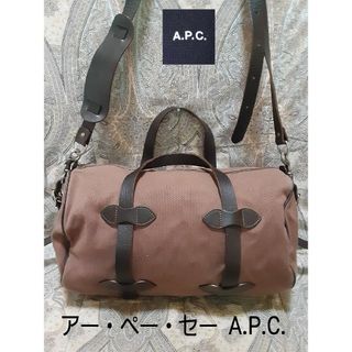 アーペーセー(A.P.C)のアー・ペー・セー A.P.C.2way/ 本革コンビ/斜め掛けショルダーバッグ(ショルダーバッグ)