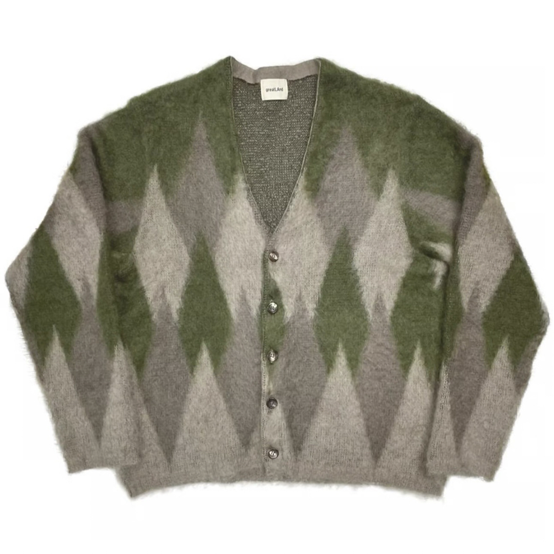 nirvanagreatLAnd Aberdeen MOHAIR CARDIGAN