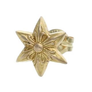 クロムハーツ(Chrome Hearts)のクロムハーツ  22K CO STAR/スタースタッド ゴールドピアス メンズ(ピアス)