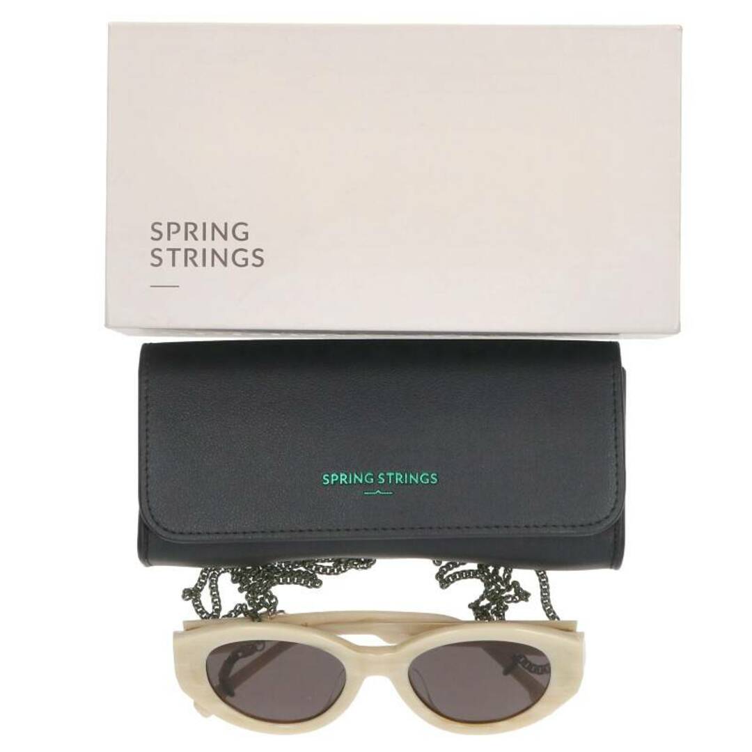 スプリングストリングス spring strings  PAGE 42 Street チェーン付きサングラス メンズ 52□20ファッション小物
