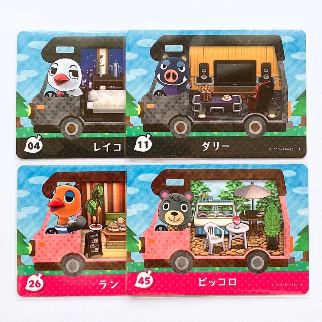 ニンテンドー3DS(ニンテンドー3DS)のamiibo＋カード 4枚セット エンタメ/ホビーのゲームソフト/ゲーム機本体(その他)の商品写真