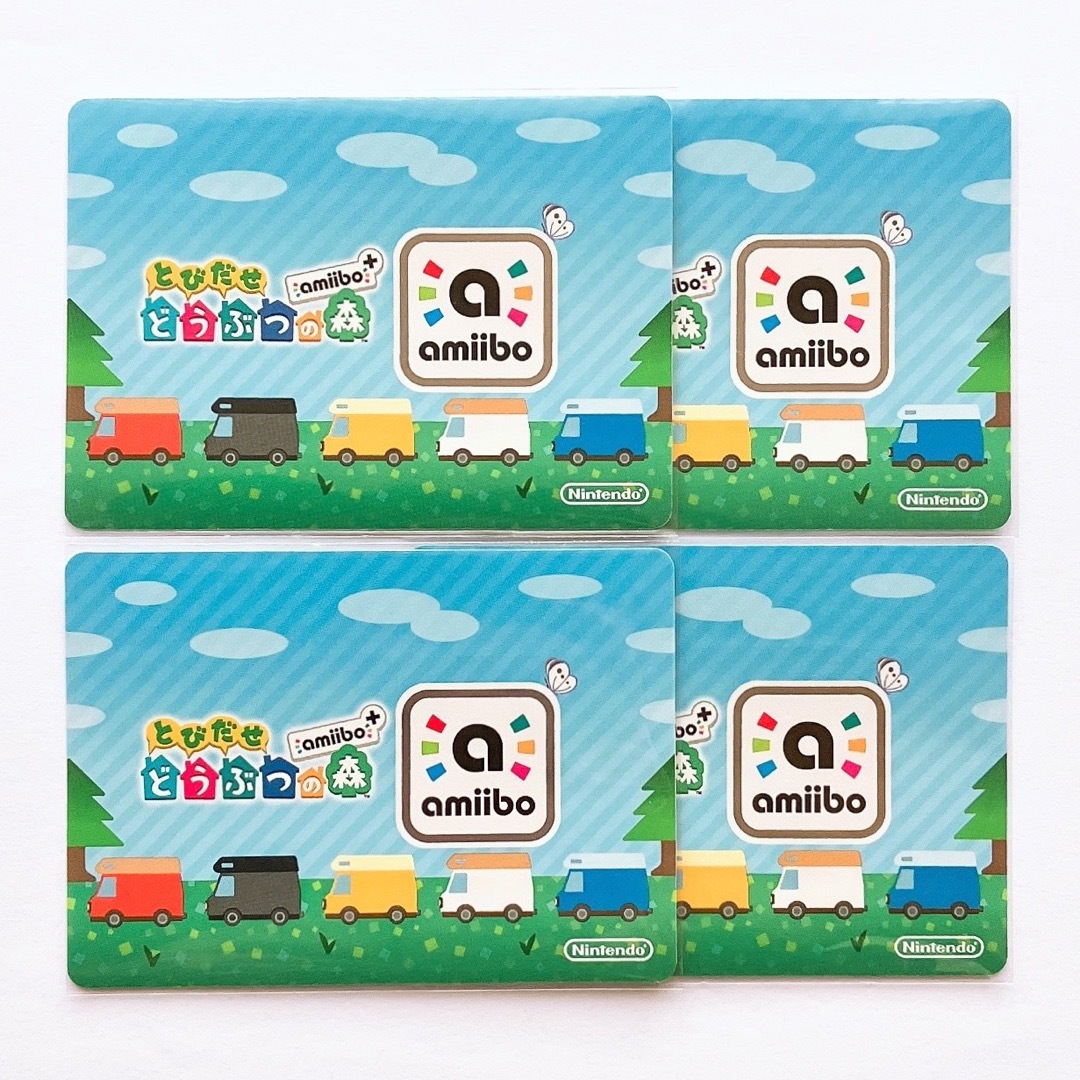 ニンテンドー3DS(ニンテンドー3DS)のamiibo＋カード 4枚セット エンタメ/ホビーのゲームソフト/ゲーム機本体(その他)の商品写真