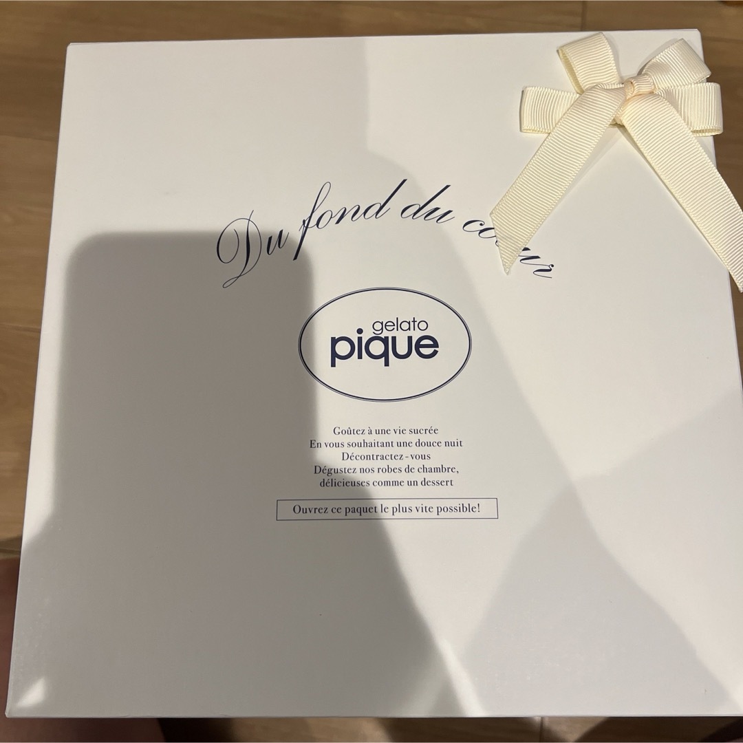 gelato pique(ジェラートピケ)のジェラートピケ　ギフトボックス　2点 レディースのバッグ(ショップ袋)の商品写真