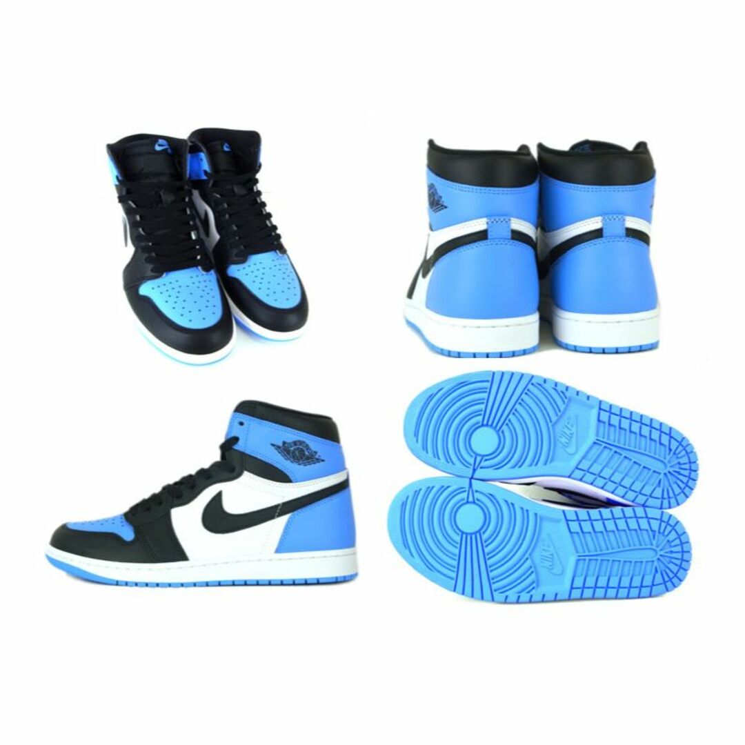 NIKE(ナイキ)のナイキ NIKE ■ 【 AIR JORDAN 1 RETRO HIGH OG University Blue UNC Toe DZ5485 400 】 エア ジョーダン 1 レトロ ユニバーシティ ブルー ノースカロライナ スニーカー 30396 メンズの靴/シューズ(スニーカー)の商品写真