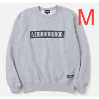 ネイバーフッド(NEIGHBORHOOD)のMサイズ！NEIGHBORHOOD × Schott スウェット グレー シャツ(スウェット)