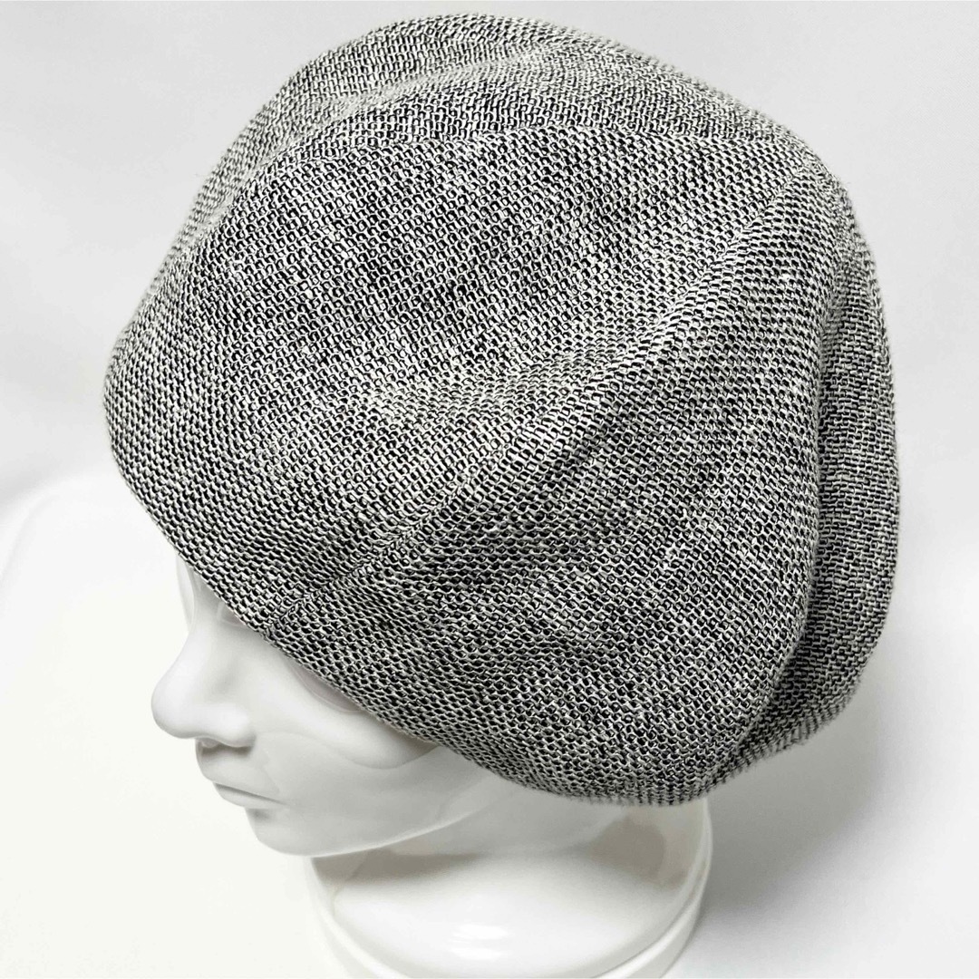CA4LA(カシラ)の【新品】CA4LA カシラ日本製 2色の糸の美しい編み仕上げ リネンベレー  レディースの帽子(ハンチング/ベレー帽)の商品写真
