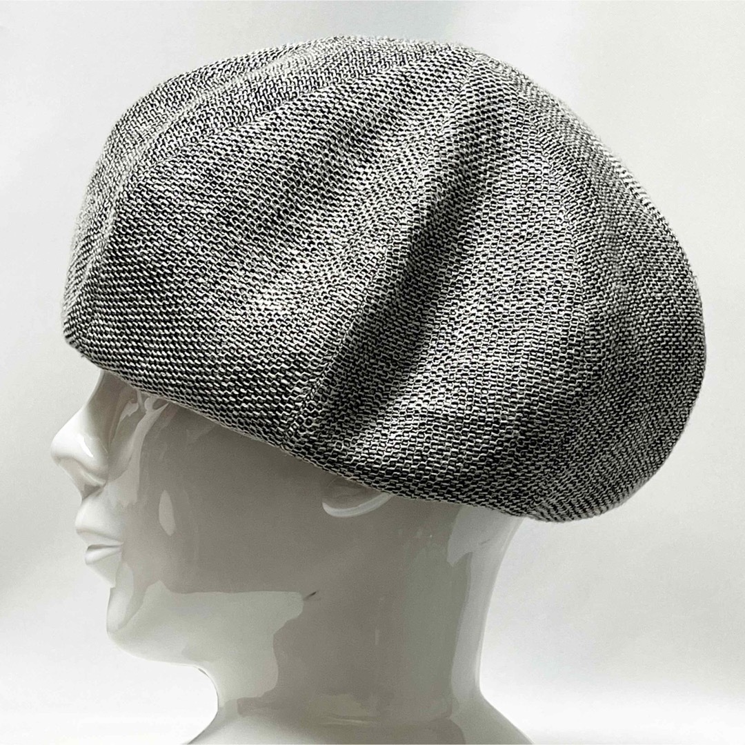 CA4LA(カシラ)の【新品】CA4LA カシラ日本製 2色の糸の美しい編み仕上げ リネンベレー  レディースの帽子(ハンチング/ベレー帽)の商品写真