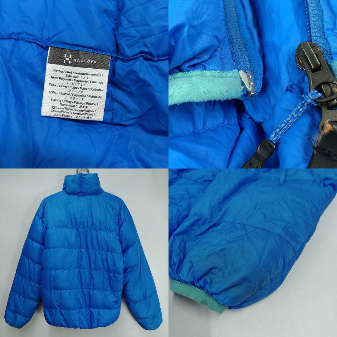 Haglofs - ホグロフス ダウンジャケット S ブルー 0739002 Haglofs - ホグロフス ダウンジャケット S ブルー 0739002