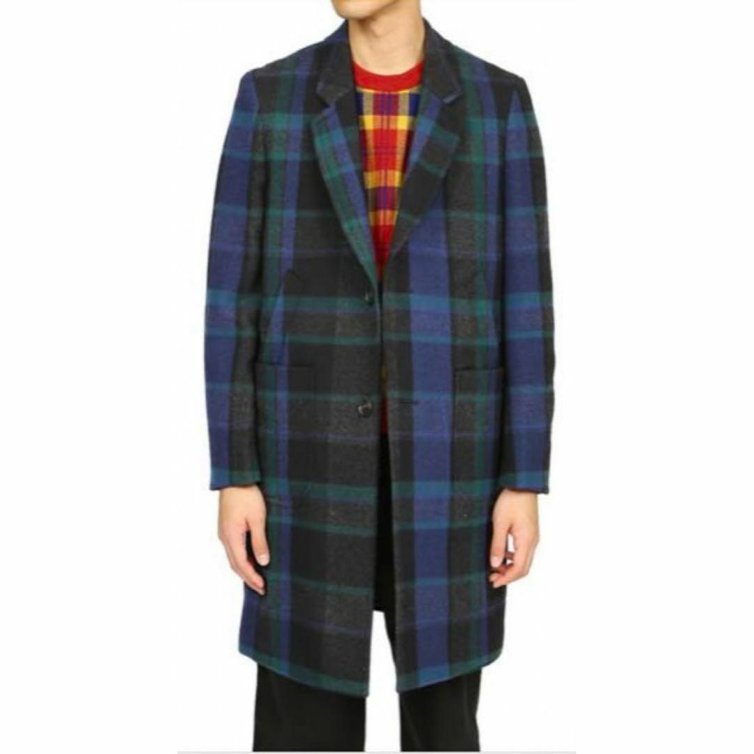 Paul Smith BLANKET CHECK CHESTER COAT