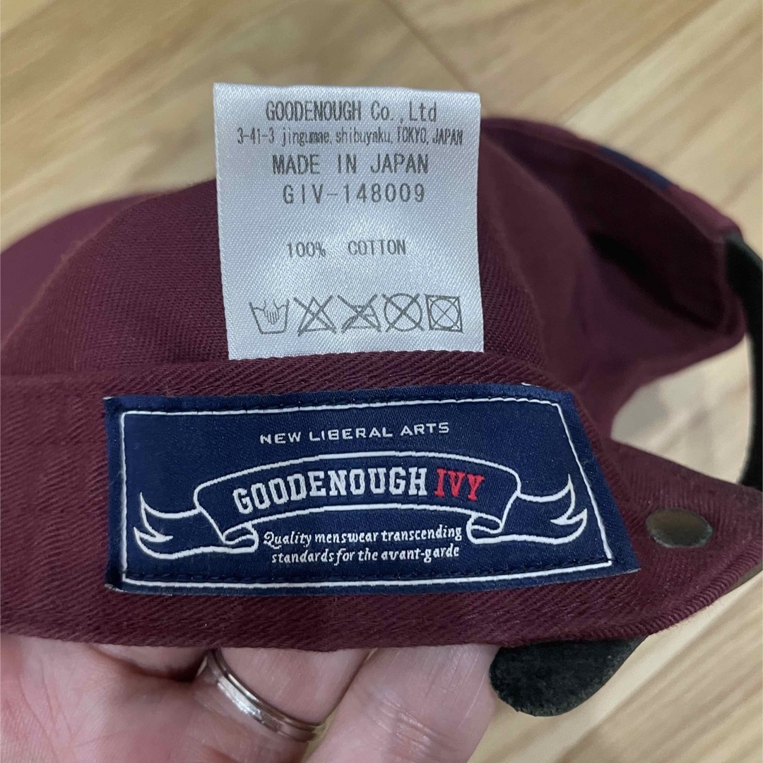 GOODENOUGH(グッドイナフ)のGOODENOUGH CAP グッドイナフ　キャップ メンズの帽子(キャップ)の商品写真