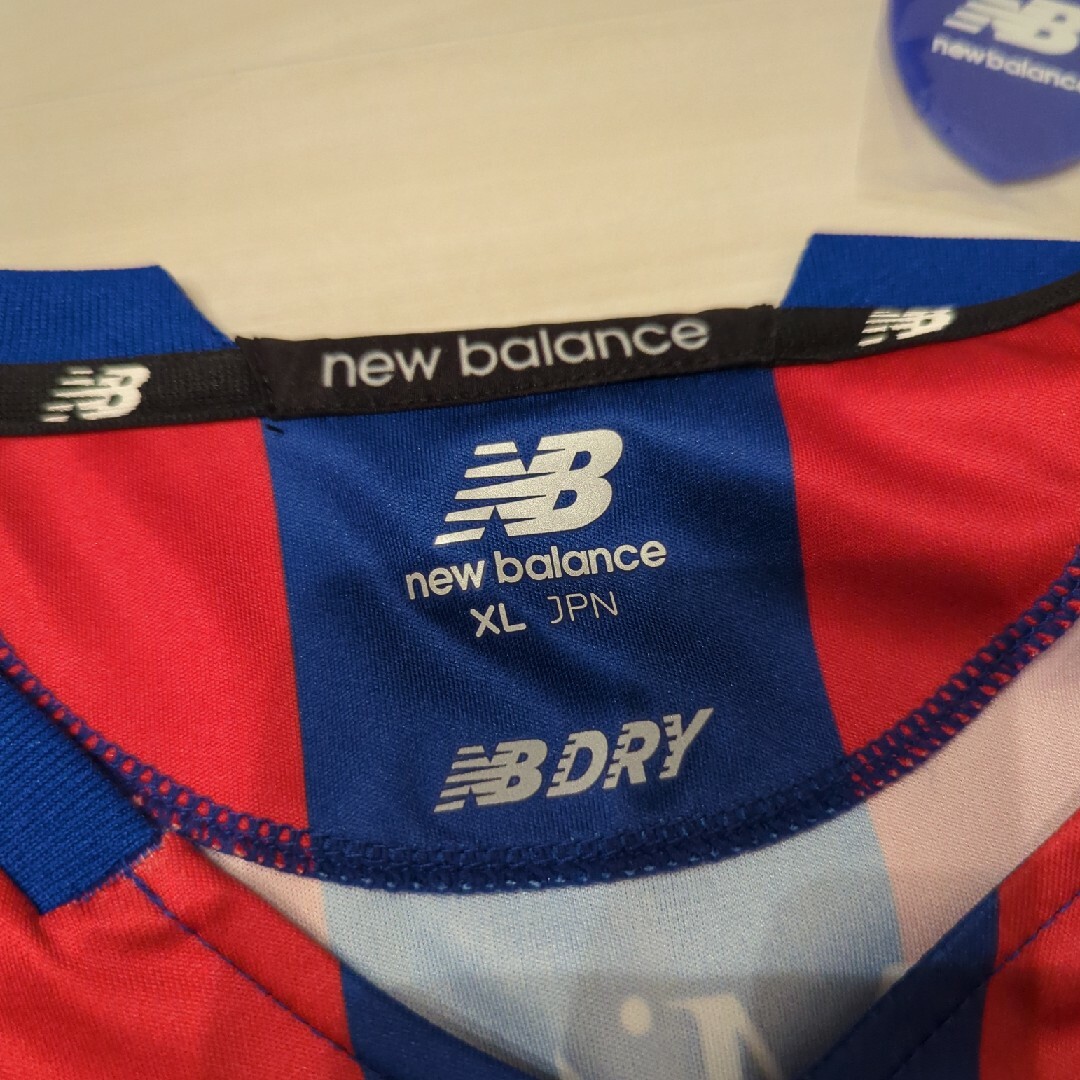 New Balance(ニューバランス)のFC東京 長袖ユニフォーム スポーツ/アウトドアのサッカー/フットサル(ウェア)の商品写真