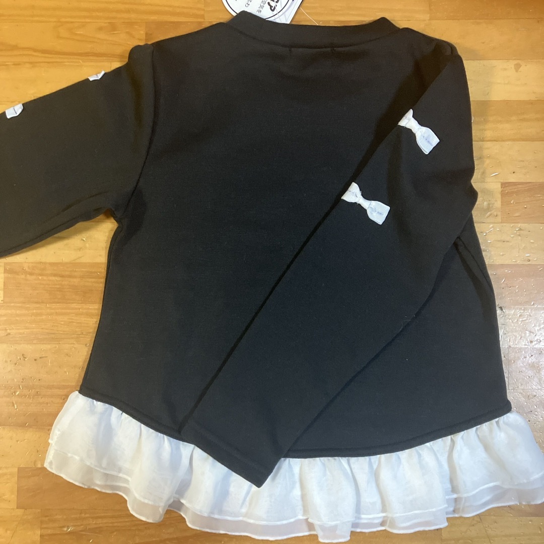 【新品】トップス　120㎝ キッズ/ベビー/マタニティのキッズ服女の子用(90cm~)(Tシャツ/カットソー)の商品写真