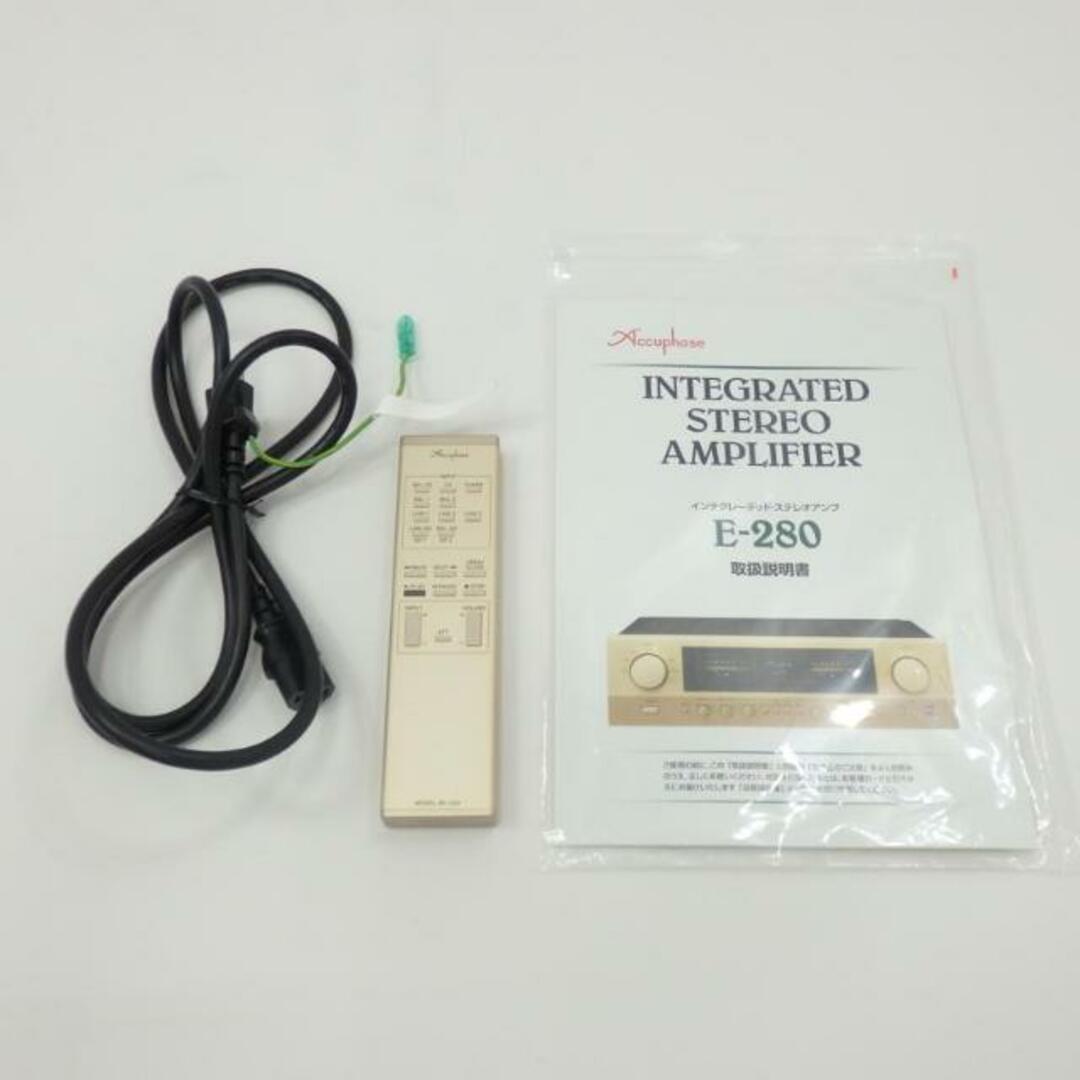 Accuphase アキュフェーズ/プリメインアンプ/E-280/F3X699 Accuphase アキュフェーズ/プリメインアンプ/E-280/F3X699