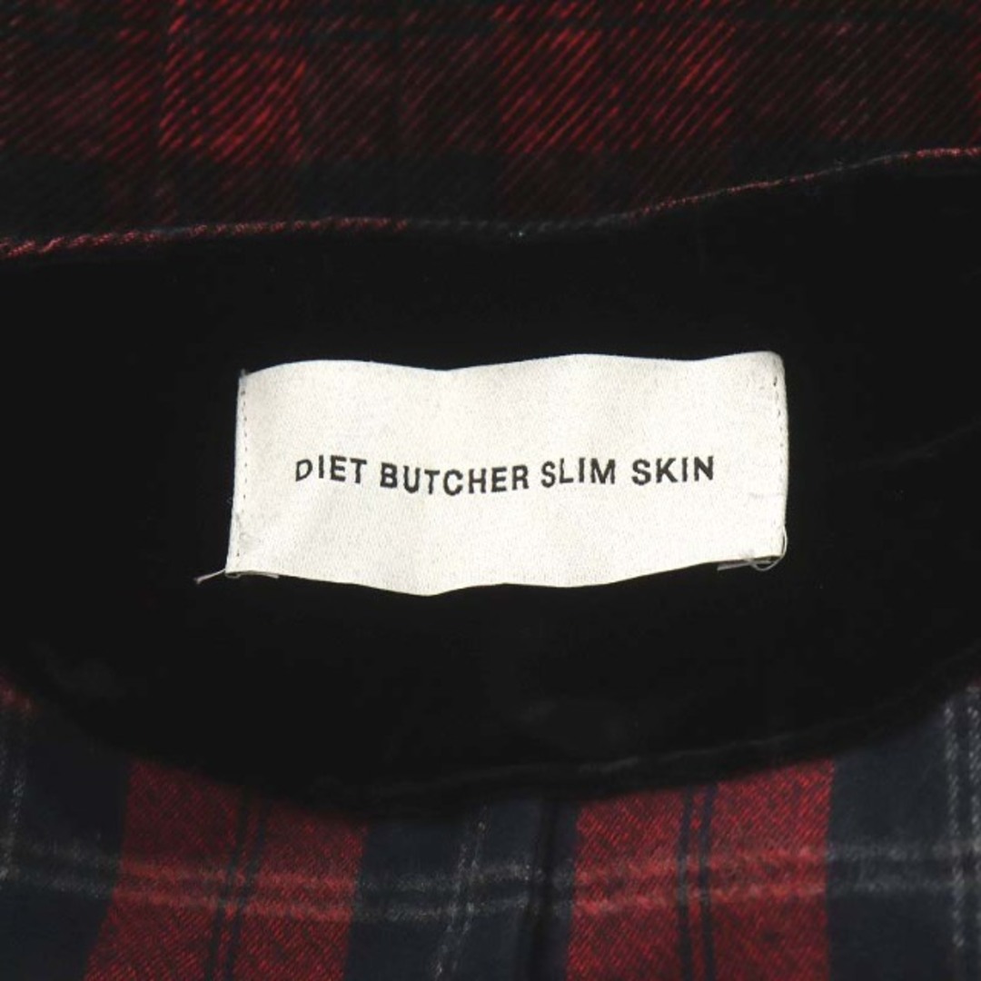 DIET BUTCHER SLIM SKIN(ダイエットブッチャースリムスキン)のDIET BUTCHER SLIM SKIN ノーカラーガウンコート 1 S 紺 メンズのジャケット/アウター(その他)の商品写真