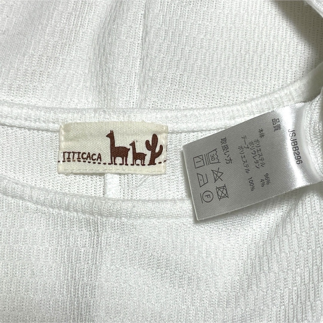 titicaca(チチカカ)のチチカカ Tシャツ ワンピース レディースのワンピース(ひざ丈ワンピース)の商品写真