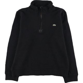 ラコステ(LACOSTE)の古着 ラコステ LACOSTE ハーフジップセーター レディースS /eaa396947(ニット/セーター)