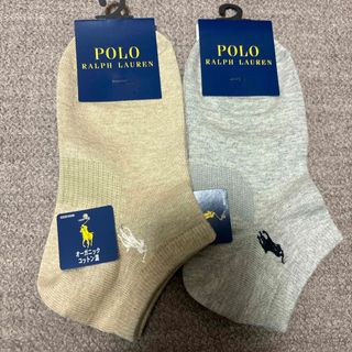 ポロラルフローレン(POLO RALPH LAUREN)のポロラルフローレン  レディース　ソックス　2足　婦人　靴下　くつ下(ソックス)