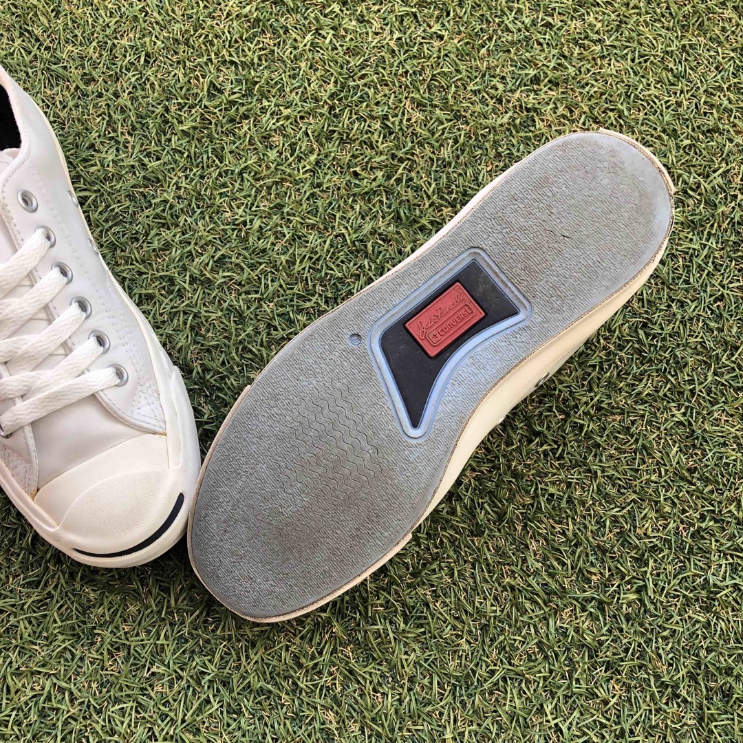 CONVERSE(コンバース)の美品23 converse コンバース レザージャックパーセル HW460 レディースの靴/シューズ(スニーカー)の商品写真