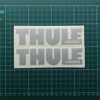 THULE スーリー カッティングステッカー　(中)2枚セット(車外アクセサリ)