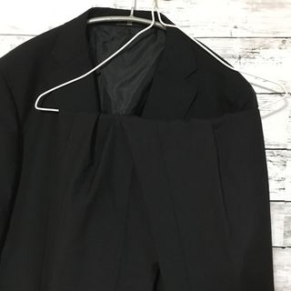 スーツカンパニー(THE SUIT COMPANY)の【人気】スーツセレクト セットアップ スーツ パンツ Y7 黒 古着(セットアップ)