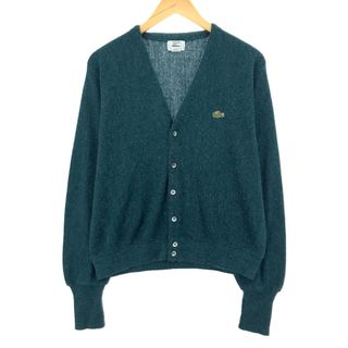 60cm袖丈80年代 ラコステ LACOSTE IZOD ストライプ柄 アクリルニット ...